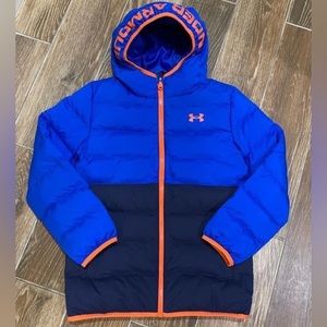 NEW Youth Medium Boys UA Puff Coat